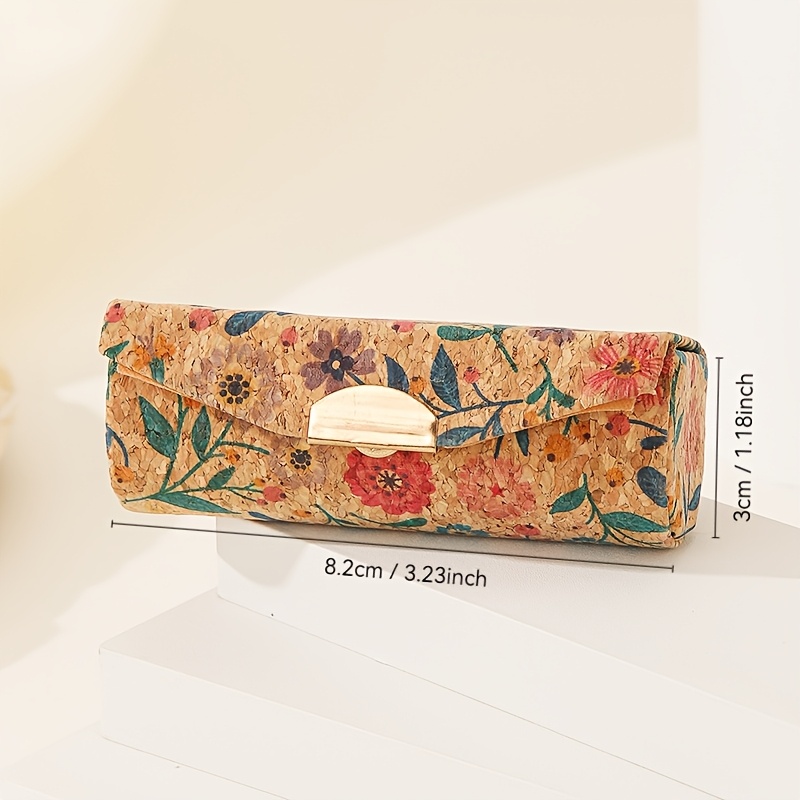 Retro Lipstick Box with Makeup Mirror